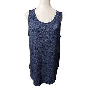 💙 OLD NAVY LUXE NAVY BLUE TANK TOP SIZE XL GUC 💙